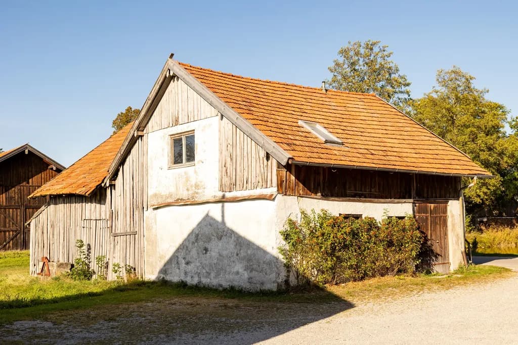 Historischer Bauernhof des Landgasthofs